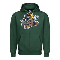 Sports Green greenville-swamp-rabbits-merch Zipper Hoodie - linhVisuals