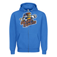 True Royal greenville-swamp-rabbits-merch Zipper Hoodie - linhVisuals