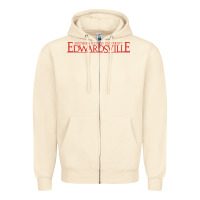 Sandshell Siue Wordmark Zipper Hoodie - linhVisuals