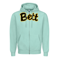 Seafoam bettendorf high school Zipper Hoodie - linhVisuals