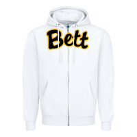 White bettendorf high school Zipper Hoodie - linhVisuals