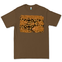 Cacao leopard glitter background Premium Tee - RanaPortraitStore