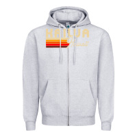 Heather Grey kailua hawaii Zipper Hoodie - linhVisuals