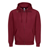 Burgundy Texas Tech University Health Sciences Center Wordmark Zipper Hoodie - linhVisuals
