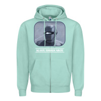 Seafoam klaatu barada nikto Zipper Hoodie - linhVisuals