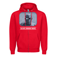 Red klaatu barada nikto Zipper Hoodie - linhVisuals