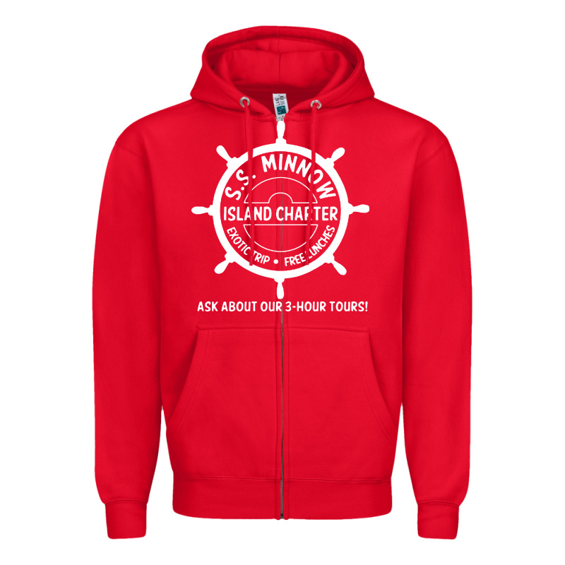 S.s. Minnow Tour Zipper Hoodie by linhVisuals | Teevron