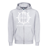 Heather Grey s.s. minnow tour Zipper Hoodie - linhVisuals