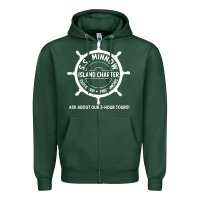 Sports Green s.s. minnow tour Zipper Hoodie - linhVisuals