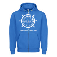 True Royal s.s. minnow tour Zipper Hoodie - linhVisuals