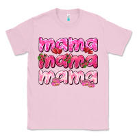 Bubblegum Pink Mama mama mama mother's day Classic Tee - HowdyJamesFarm