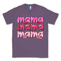 Lavender Mama mama mama mother's day Classic Tee - HowdyJamesFarm