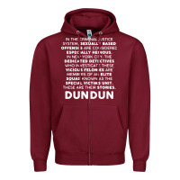 Burgundy law and order svu opening monologue Zipper Hoodie - linhVisuals
