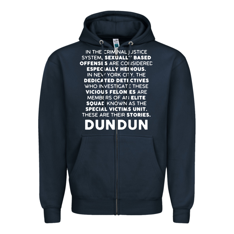 Law And Order Svu Opening Monologue Zipper Hoodie by linhVisuals | Teevron