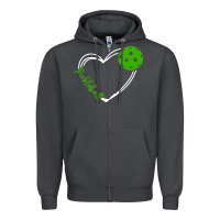 Smoke love pickleball women Zipper Hoodie - linhVisuals