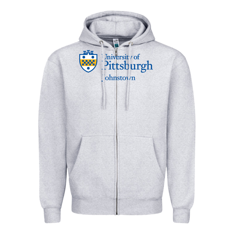 University Of Pittsburgh At Johnstown New Zipper Hoodie by linhVisuals | Teevron