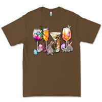 Cacao Easter wine glasses Premium Tee - OliviaCreatesArt