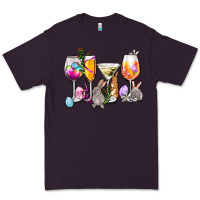 Plum Easter wine glasses Premium Tee - OliviaCreatesArt