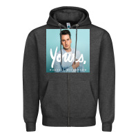 Charcoal Heather yours russell dickerson Zipper Hoodie - linhVisuals