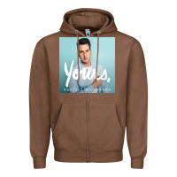 Chestnut yours russell dickerson Zipper Hoodie - linhVisuals