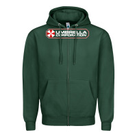 Sports Green umbrella corporation company Zipper Hoodie - linhVisuals