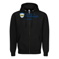 Black University Of Pittsburgh At Bradford New Zipper Hoodie - linhVisuals