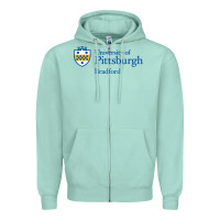 Seafoam University Of Pittsburgh At Bradford New Zipper Hoodie - linhVisuals