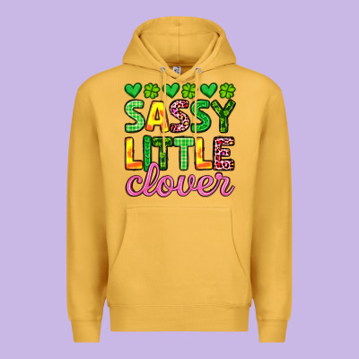 Sassy Little Clover St Patrick S Day Premium Hoodie Designed By Artiststas