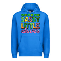 True Royal sassy little clover st patrick s day Premium Hoodie - Artiststas