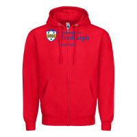 Red University Of Pittsburgh At Bradford New Zipper Hoodie - linhVisuals