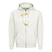 Oatmeal Heather death valley national park hiker hiking nevada cool Zipper Hoodie - linhVisuals