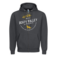 Smoke death valley national park hiker hiking nevada cool Zipper Hoodie - linhVisuals