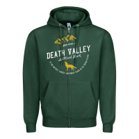 Sports Green death valley national park hiker hiking nevada cool Zipper Hoodie - linhVisuals