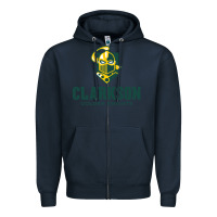 Navy Clarkson Golden Knights Zipper Hoodie - linhVisuals