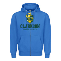 True Royal Clarkson Golden Knights Zipper Hoodie - linhVisuals