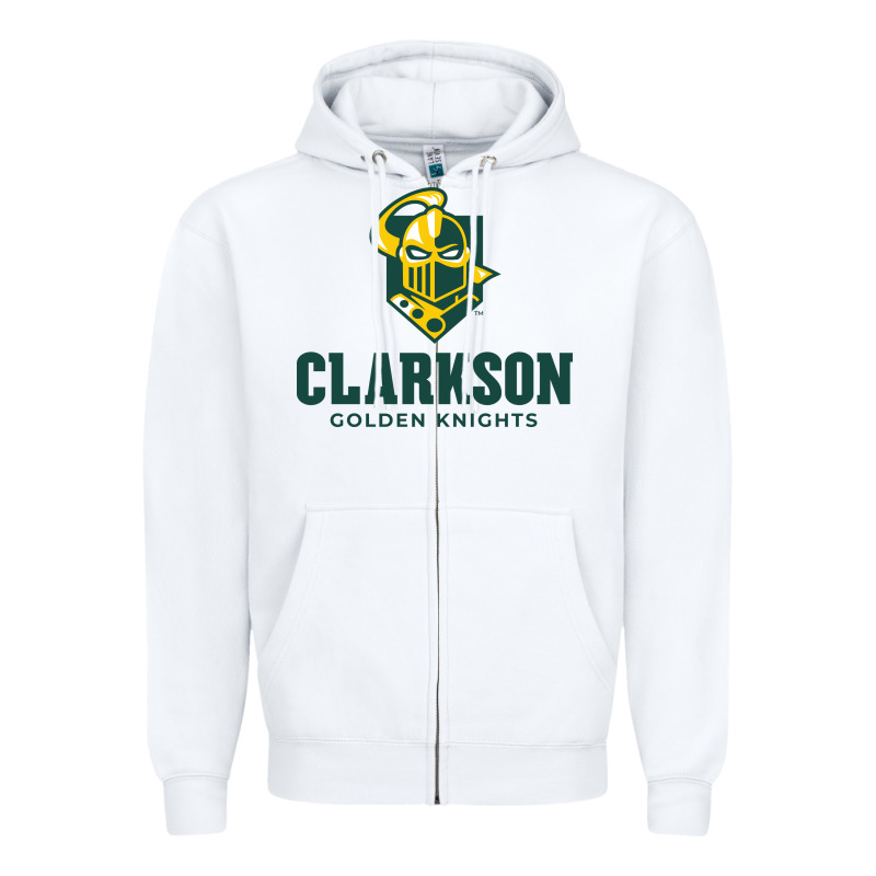 Clarkson Golden Knights Zipper Hoodie by linhVisuals | Teevron