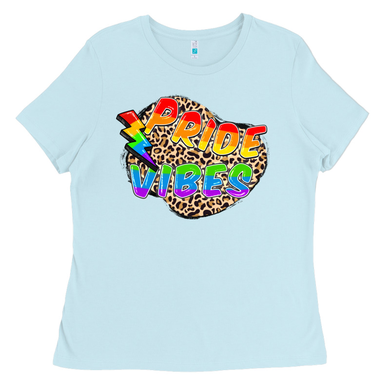 Pride Vibes Ladies Tee by FaDigitalArtStudio | Teevron