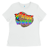 White pride vibes Ladies Tee - FaDigitalArtStudio