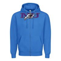 True Royal Niagara Purple Eagles Zipper Hoodie - linhVisuals