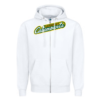 White Vermont Catamounts Athletics Wordmark Zipper Hoodie - linhVisuals