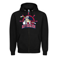 Black peoria rivermen Zipper Hoodie - linhVisuals