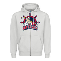 Dove Grey peoria rivermen Zipper Hoodie - linhVisuals