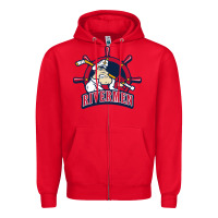 Red peoria rivermen Zipper Hoodie - linhVisuals