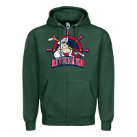 Sports Green peoria rivermen Zipper Hoodie - linhVisuals