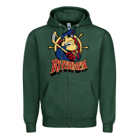 Sports Green peoria rivermen Zipper Hoodie - linhVisuals