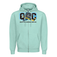 Seafoam quad city storm Zipper Hoodie - linhVisuals