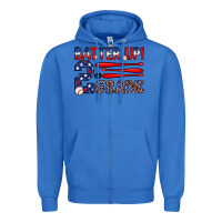 True Royal batter up 2nd grade Zipper Hoodie - JahusDesignShop