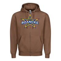 Chestnut roanoke rail yard dawgs Zipper Hoodie - linhVisuals