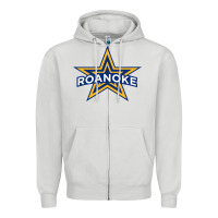Dove Grey roanoke rail yard dawgs Zipper Hoodie - linhVisuals