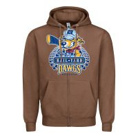 Chestnut roanoke rail yard dawgs Zipper Hoodie - linhVisuals